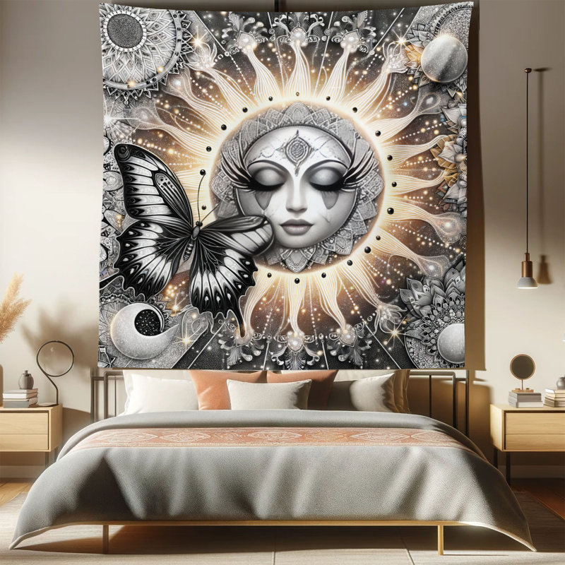 Microfiber Tapestry, 88" H x 88" W