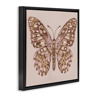 Butterfly Wings in Neutral Floating Frame, design by Anna Lischenko