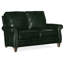 Reddish Leather Loveseat-161546524-161546601-161546611
