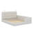 Queen Size Upholstered Platform Bed With Reading Lights-1185110378
