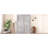 Gray Full Size Foldable Bed Into Cabinet - Reliable & Space Maximizing With Storage Saving Solution