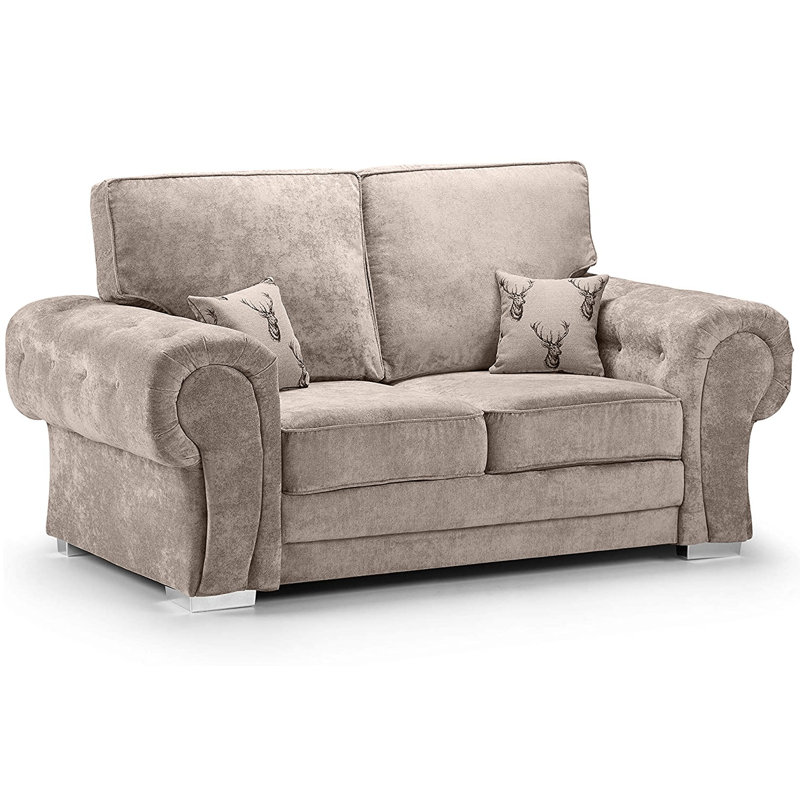 Derry Chenille Sofa, Mink, 2