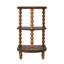 Table d'appoint demi-ronde en bois