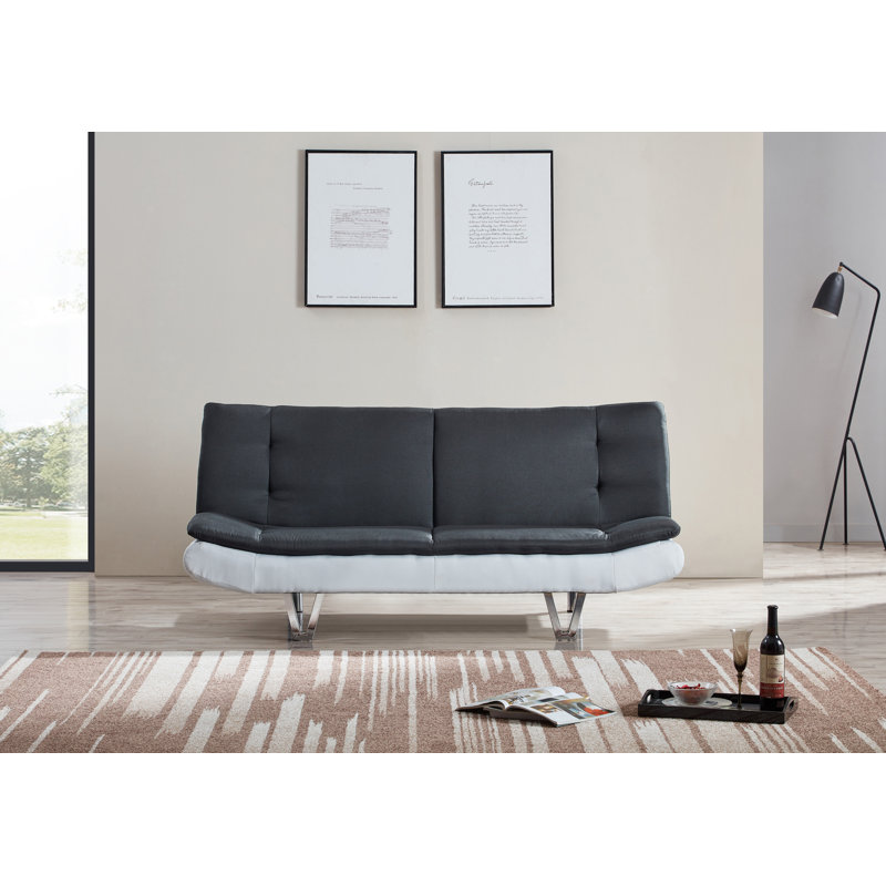 3 Seater Sofa Bed, Grey/Charcoal