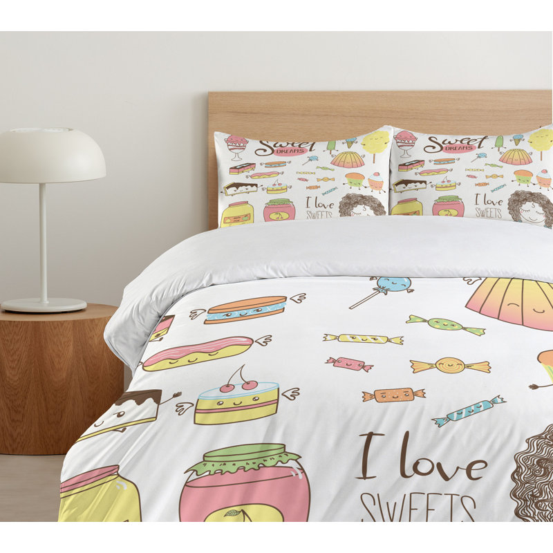 No Duvet Cover, Queen Duvet Cover + 2 Standard Shams