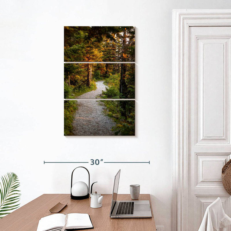 Alvord Wooded Path, 32" H x 20" W