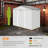 Outdoor Storage Shed With Vents-120625908