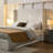 Upholstered Wingback Bed With 52.3" High Headboard-452283497