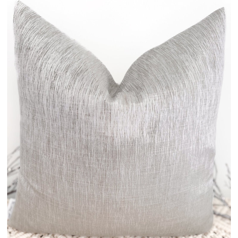 Abstract Brown Square Cushion Cover