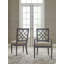 Ensemble de deux chaises d'appoint Genieve