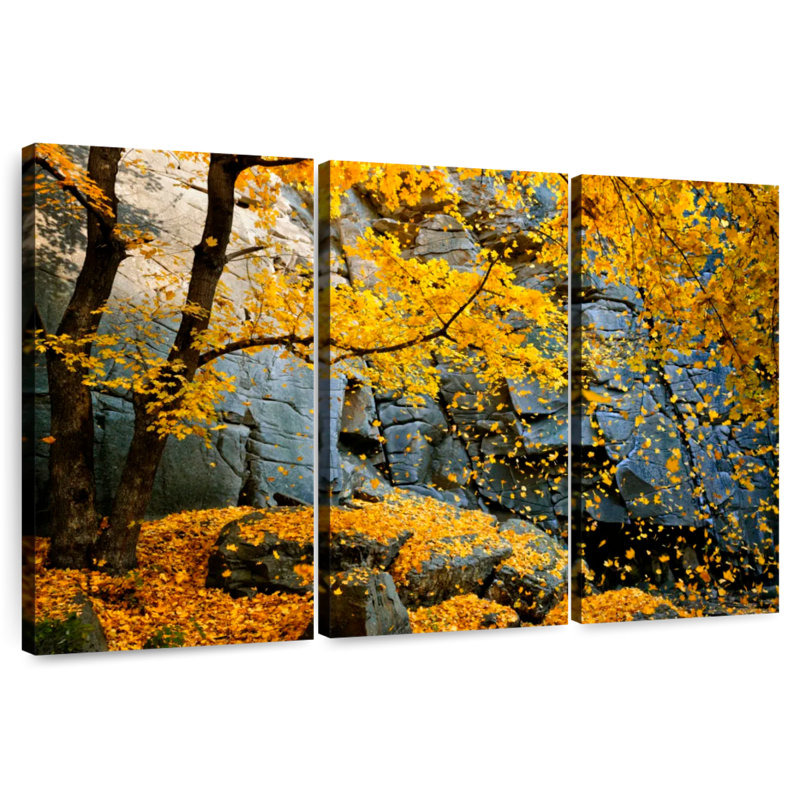 Harnek Falling Leaves, 36" H x 57" W