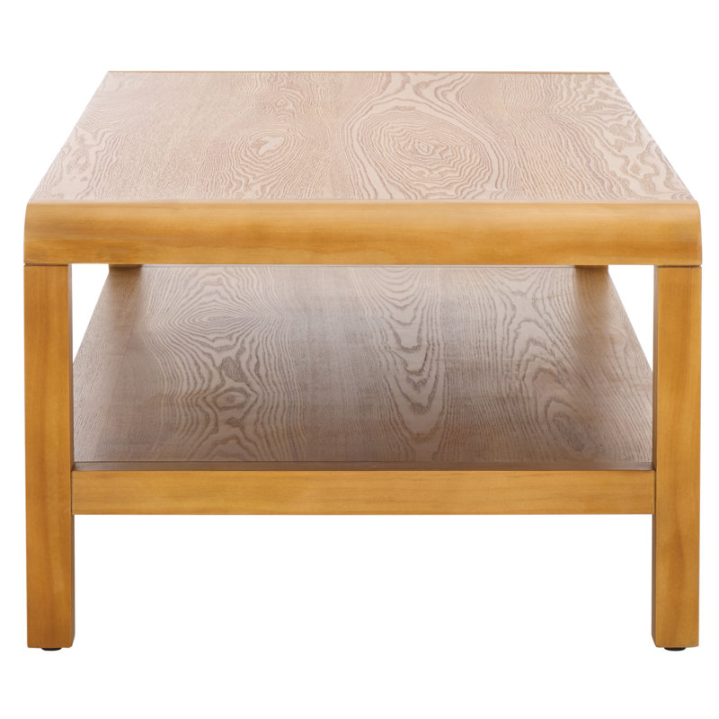 Omara 1 Shelf Coffee Table, Natural