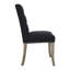 Bronstein 52cm H Tufted Linen Upholstered Side Chair-420734598