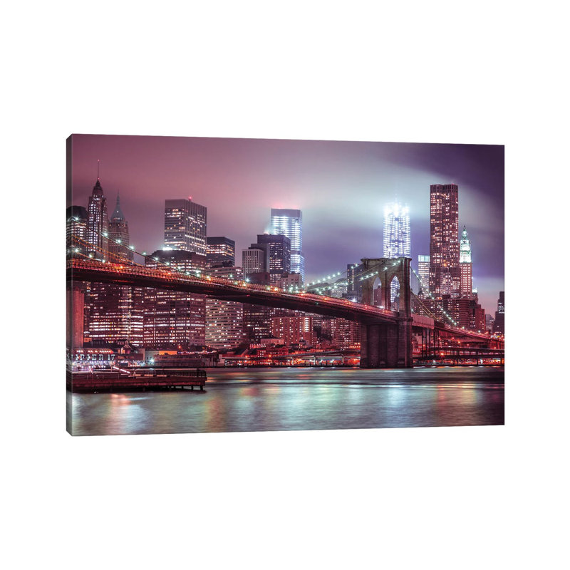 New York XXV by Assaf Frank - Wrapped Canvas Print, 20.32 cm H x 30.48 cm W