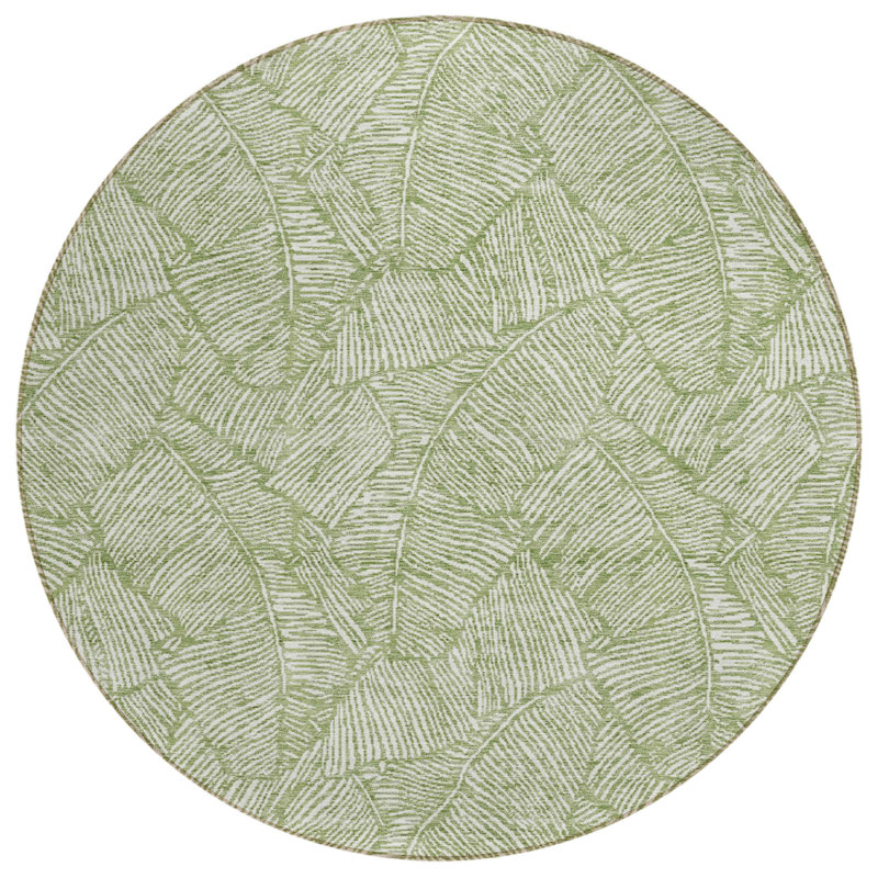 Tapis rond 8 po