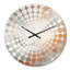 Horloge murale en marbre doré blanc et géode magique-101234708-135655871