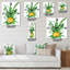 Horloge murale Snowdrops and Erantis Flowers-1709898725