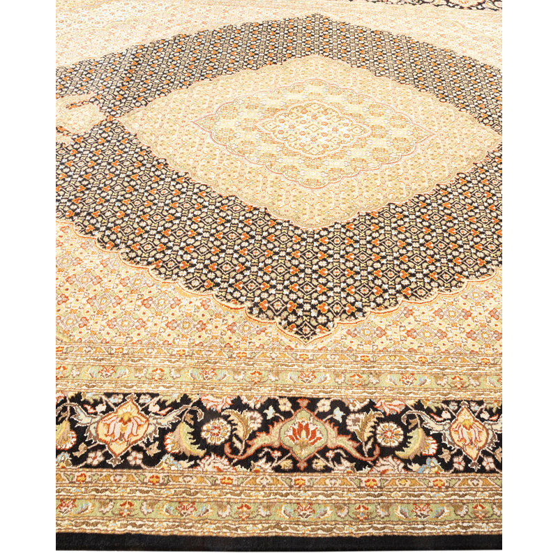 Classic One-of-a-Kind 8' 0" X 9' 10" Hand Knotted Area Rug