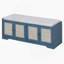 Banc de rangement Rustic-890898190