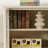 Creamy style storage cabinet