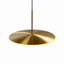 Luminaire suspendu rond en laiton filé-rond, horizontal-886016919-886016920