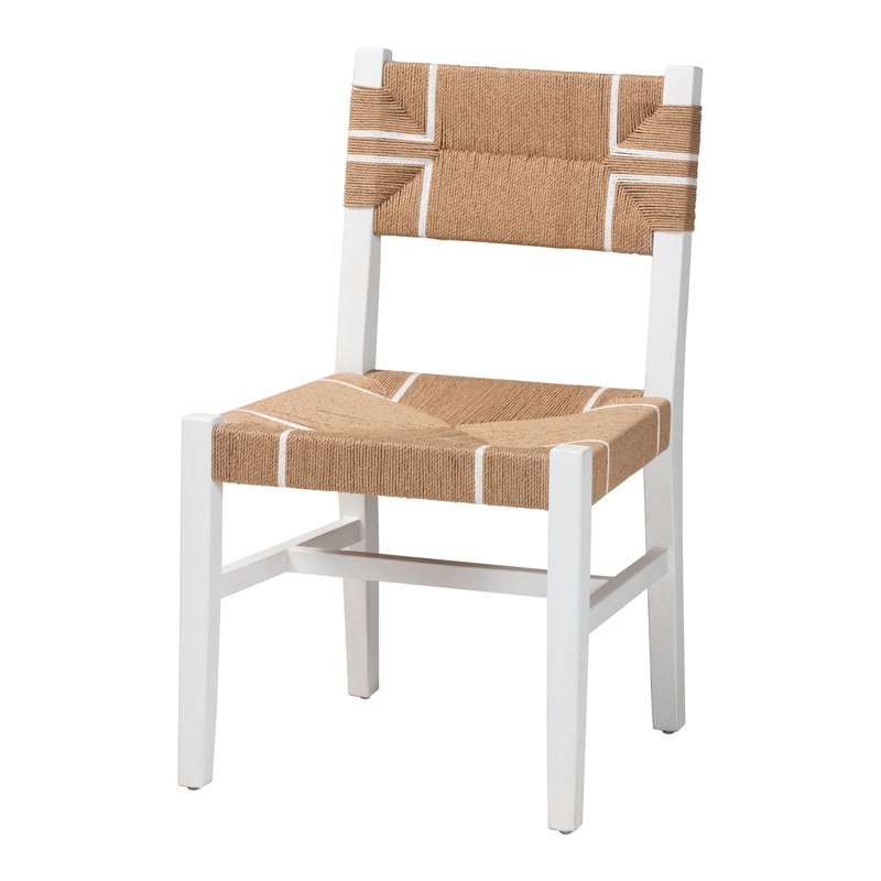 Chaise de salle à manger Hornersville, Blanc