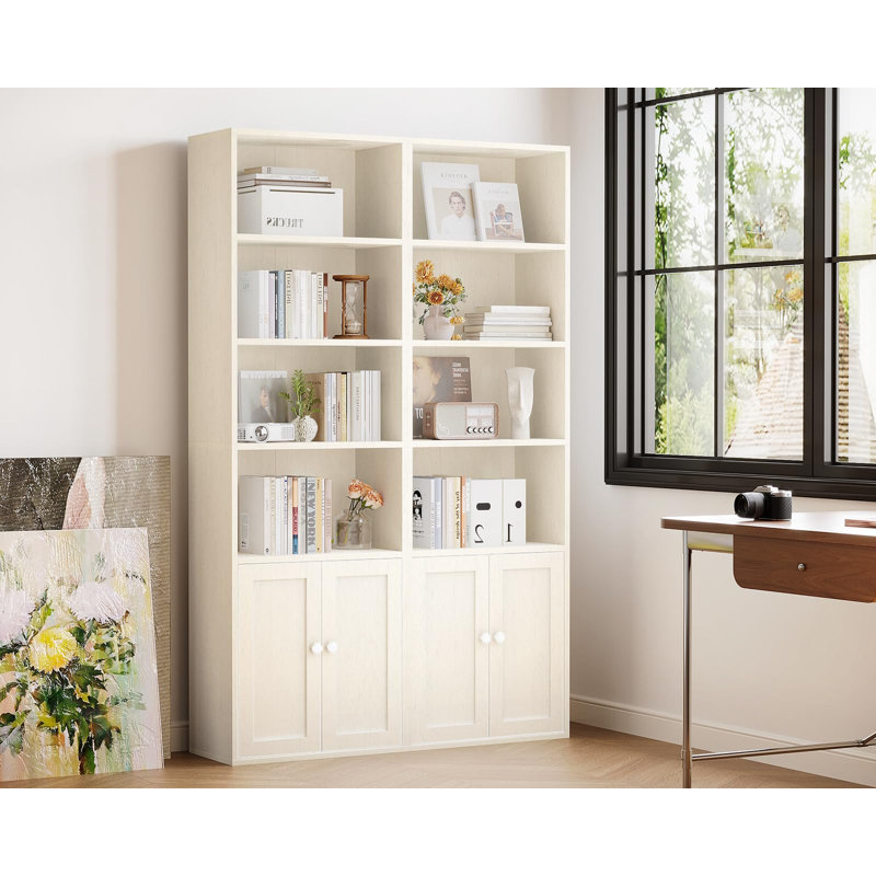 176.4cm H x 48cm W Bookcase, White