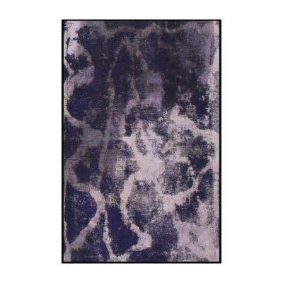 Tapis abstrait à motif abstrait moderne