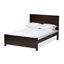 Plateforme en bois massif Louisville, lit double, brun espresso H 41,34 po x L 77,01 po x l 55,91 po-748947088-748947091
