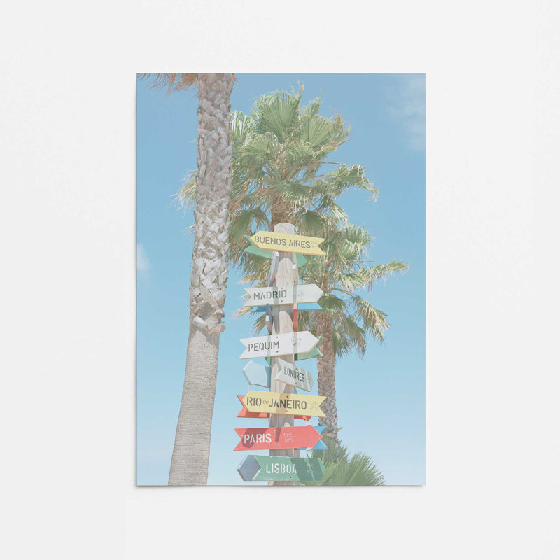 Direction to Daydreams, reproduction d'art, H 11 po x l 14 po, Impression sans cadre