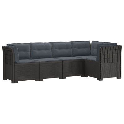 234 cm W Patio Sofa with Cushions