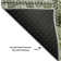 Premium Machine Washable Cerrito AMF566 Green Rug