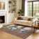 Premium Machine Washable Ingrassellino AMF1826 Happy Snowmen Holiday Rug