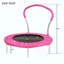 Trampoline 36 po avec poignée en métal-133673525