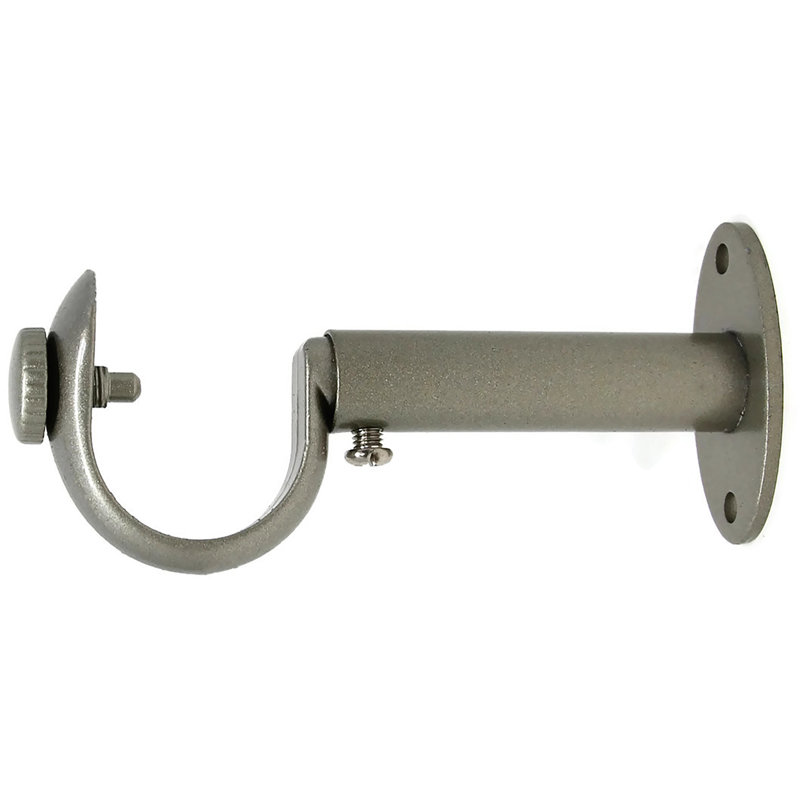 Pesina Zinc Cast Mounting Bracket, Pewter