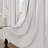 Leming 100% Waterproof and Blackout Solid Color Polyester Linen Textured Grommets Curtains Panel(Set of 2)-101068523-99481471
