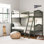 Lit superposé simple en bois massif Long Horn par Storkcraft