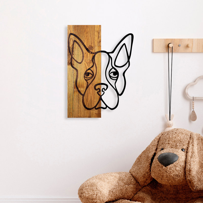Décoration murale en bois
