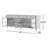 Bayline 69" Media Console