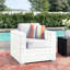 Chaise de terrasse avec coussins Melanie-1433360665-1433360666