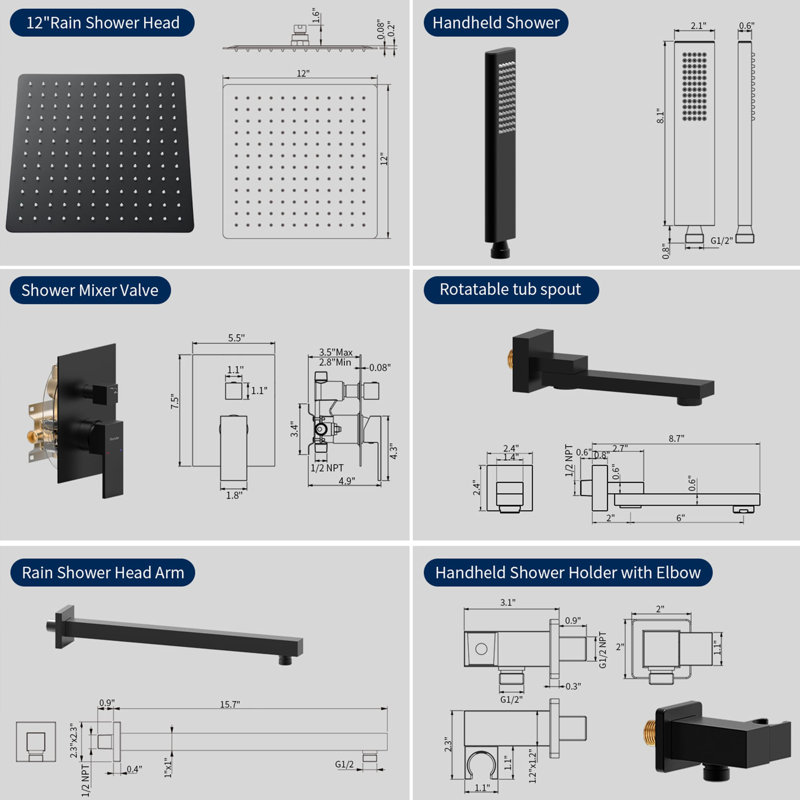 All-In-One Kit with Rough in-Valve