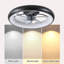 Ventilateur de plafond avec lumières DEL à intensité variable
