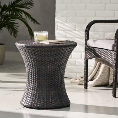 Table d'appoint pratique pour l'extérieur - Pe, espace, H 19,51 po sans assemblage, l