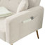 3 Seater Fabric Sofa Bed-375793660