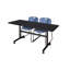 Table de nidification Nickilis, 2 chaises empilables Zeng-32668109-32668092
