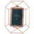 11" Contemporary Hexagonal 4" x 6" Photo Picture Frame - Rose Gold