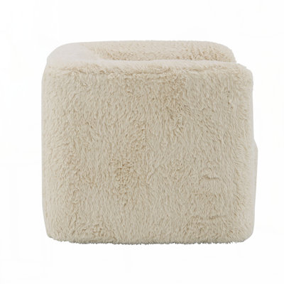 Fauteuil d'appoint pivotant beige