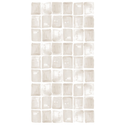Décalcomanie murale aquarelle carrée