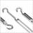 ColourTree Sun Shade Sail Triangle Hardware Kit (Hardware Kits + Cable Wires)