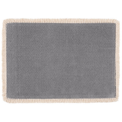 Morrone Cotton No Pattern Rectangle Placemat